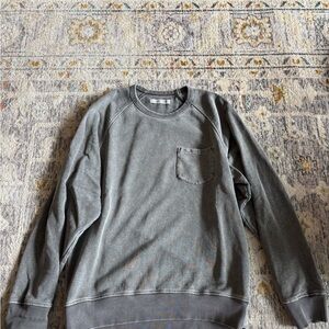 Men's Outerknown Sun Faded Gray Crewneck Sweater